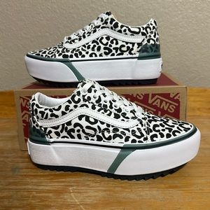 Vans Old skool UV INK Leopard true white stacked UV activated